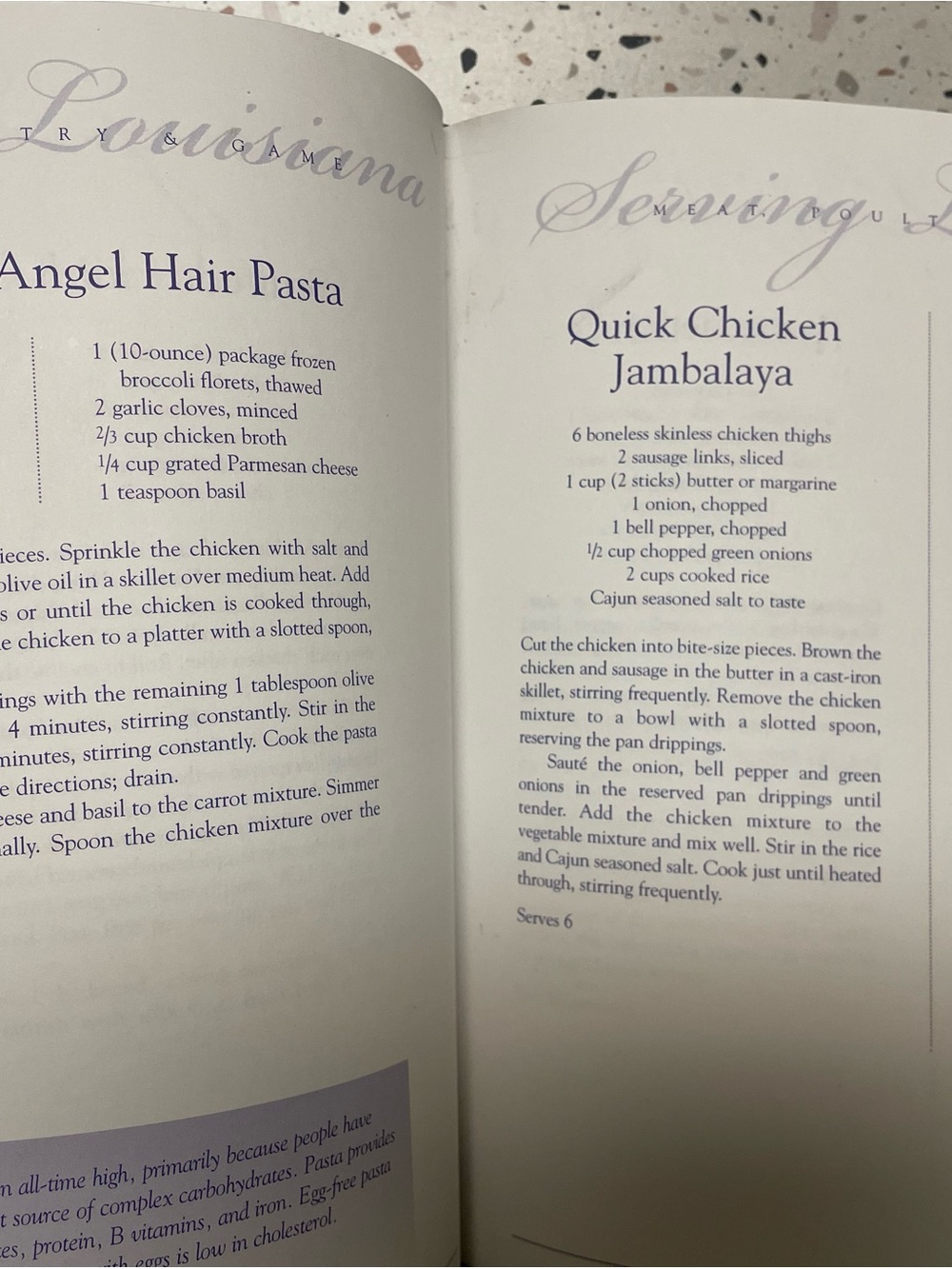 Serving Louisiana Cookbook with Rustic Market Cover - Picture 2 of 2